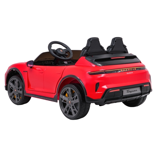 Autko dla dzieci Porsche Taycan Turbo S Czerwony BDM0988.CR